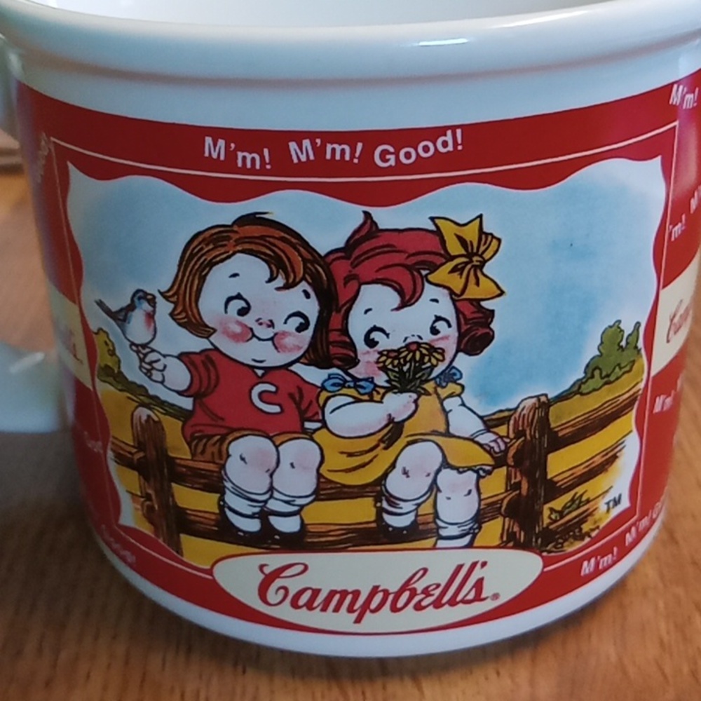 2000 Edition Campbell's Soup Cup Spring & Summer
